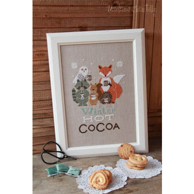 Winter Hot Cocoa Pattern