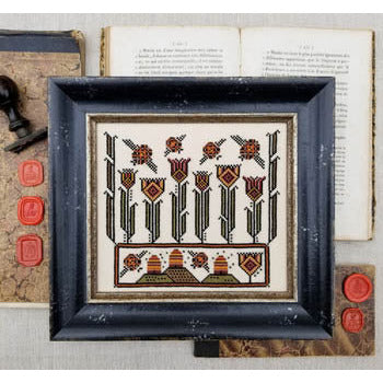 Fraktur Bees Pattern
