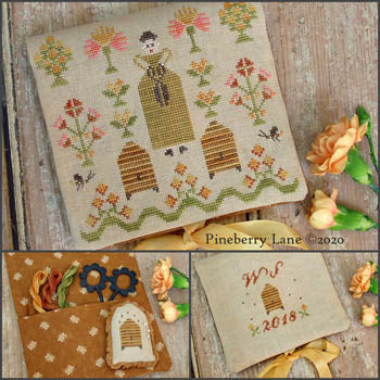 In Full Bloom Sewing Pocket and Pinkeep Pattern