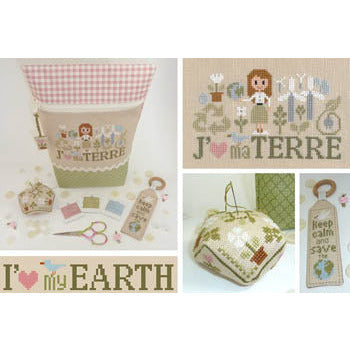 J'aime My Terre (I Love My Earth) Pattern