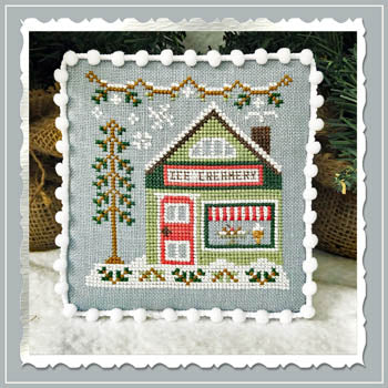 Snow Village 9 - Ice Creamery Pattern