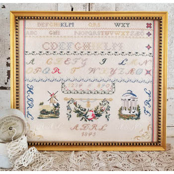 Red R Sampler Pattern