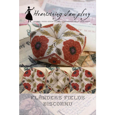 Flanders Fields Biscornu Pattern