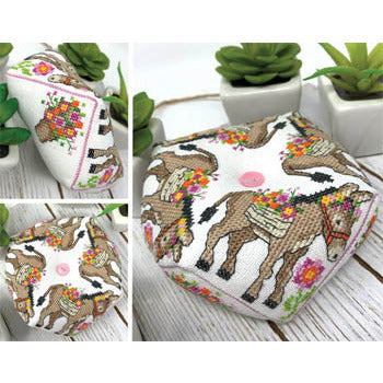 Donkey Biscornu - June Pattern