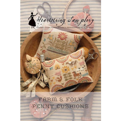 Farm  Folk Penny Cushions Pattern