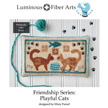 Friendship Series - Playful Cats Pattern