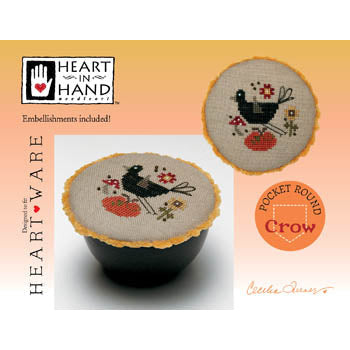 Pocket Round Crow Pattern