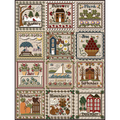Months Of The Year Pattern