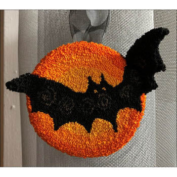 Halloween Bat Punchneedle Pattern