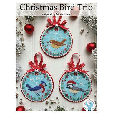 Christmas Bird Trio Pattern