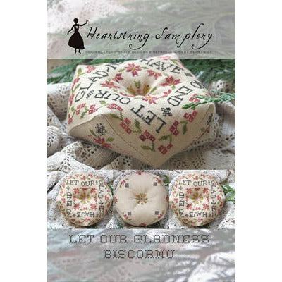 Let Our Gladness Biscornu Pattern