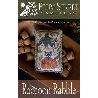 Raccoon Rabble Pattern