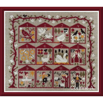 12 Days Of Christmas Pattern