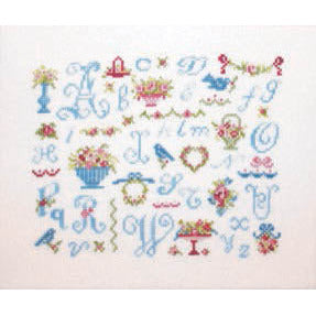 Chintz Alphabet Pattern