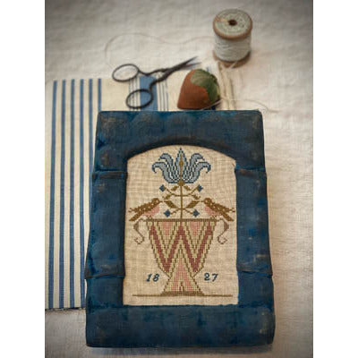 Spotted Finch Sampler Pattern Pattern