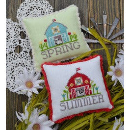 Bitty Barns - Spring and Summer Pattern