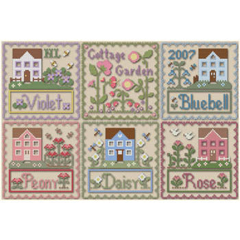 Cottage Garden Chart Pack Pattern