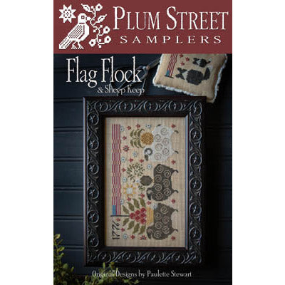 Flag Flock Pattern – Colour and Cotton