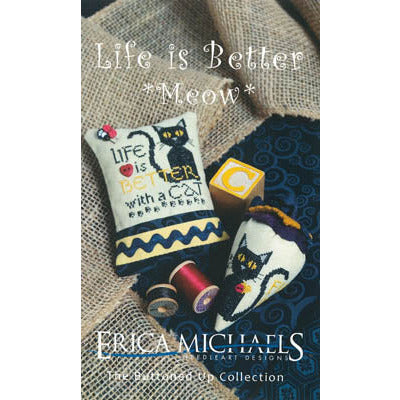 Life Is Better Meow Pattern