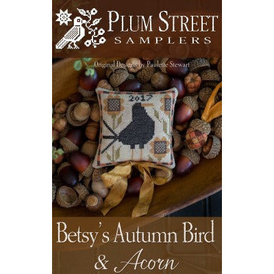 Betsy's Autumn Bird and Acorn Pattern