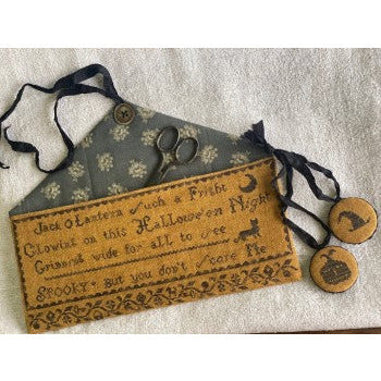 Jack O Lantern Sewing Pocket andChatelaine Pattern