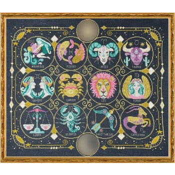 Zodiac Signs 12 Pattern