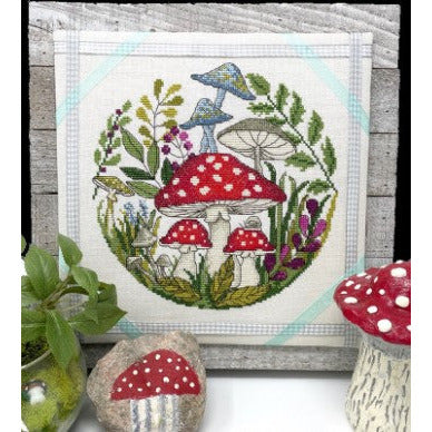 Mushroom Forest Pattern