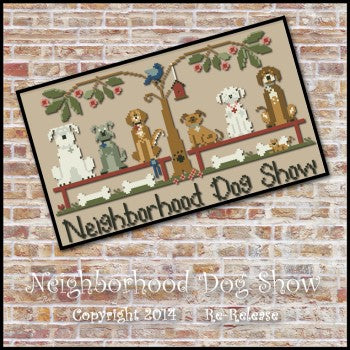 Neighborhood Dog Show Pattern