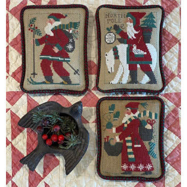 Santas Revisited X (2007, 2010& 2017) Pattern