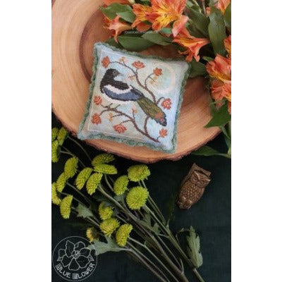 Magpie And The Moon Pattern