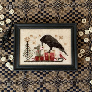Evergreens & Peppermint Pattern