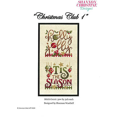 2020 Christmas Club 1 Pattern