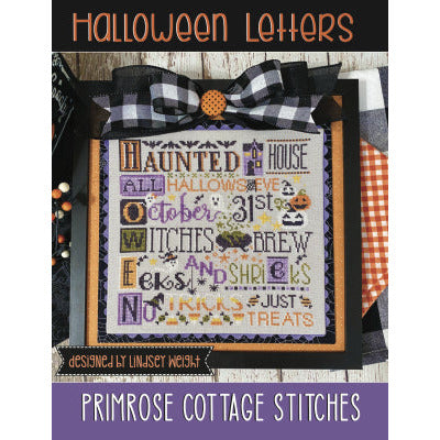 Halloween Letters Pattern