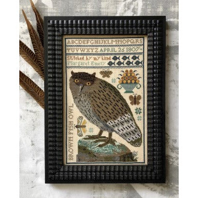 Brown Fish Owl Pattern