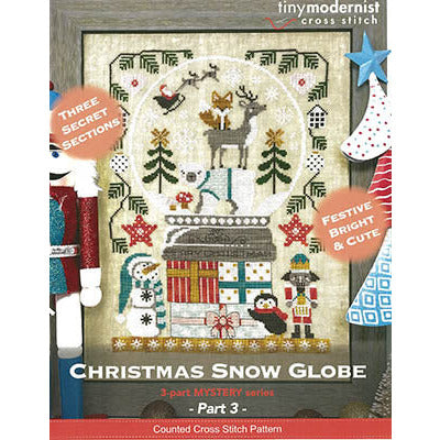 Christmas Snow Globe - 3 Pattern
