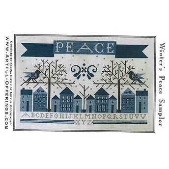 Winter's Peace Sampler Pattern