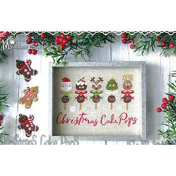 Christmas Cake Pops Pattern