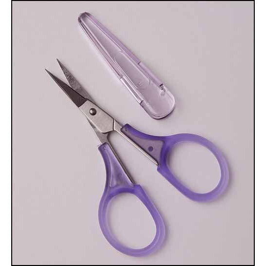 Lavender Violet Cotton Candy 3.75" Embroidery Scissors