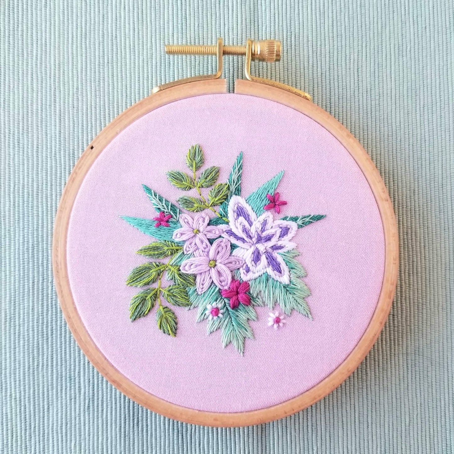 Tender Petals Beginner Embroidery Kit