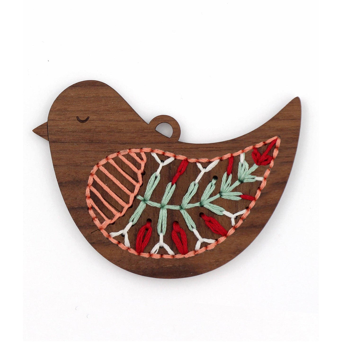 Bird Stitched Ornament Kit