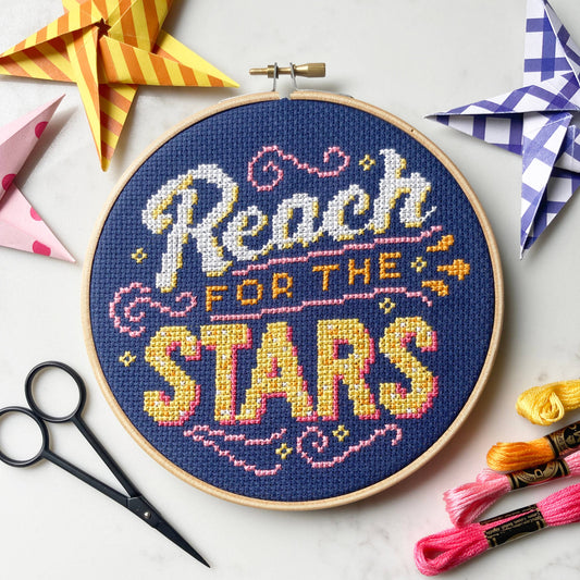 Reach for the Stars Cross Stitch Kit