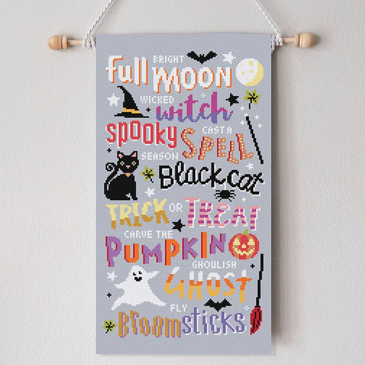 Touch of Magic Halloween Cross Stitch Kit