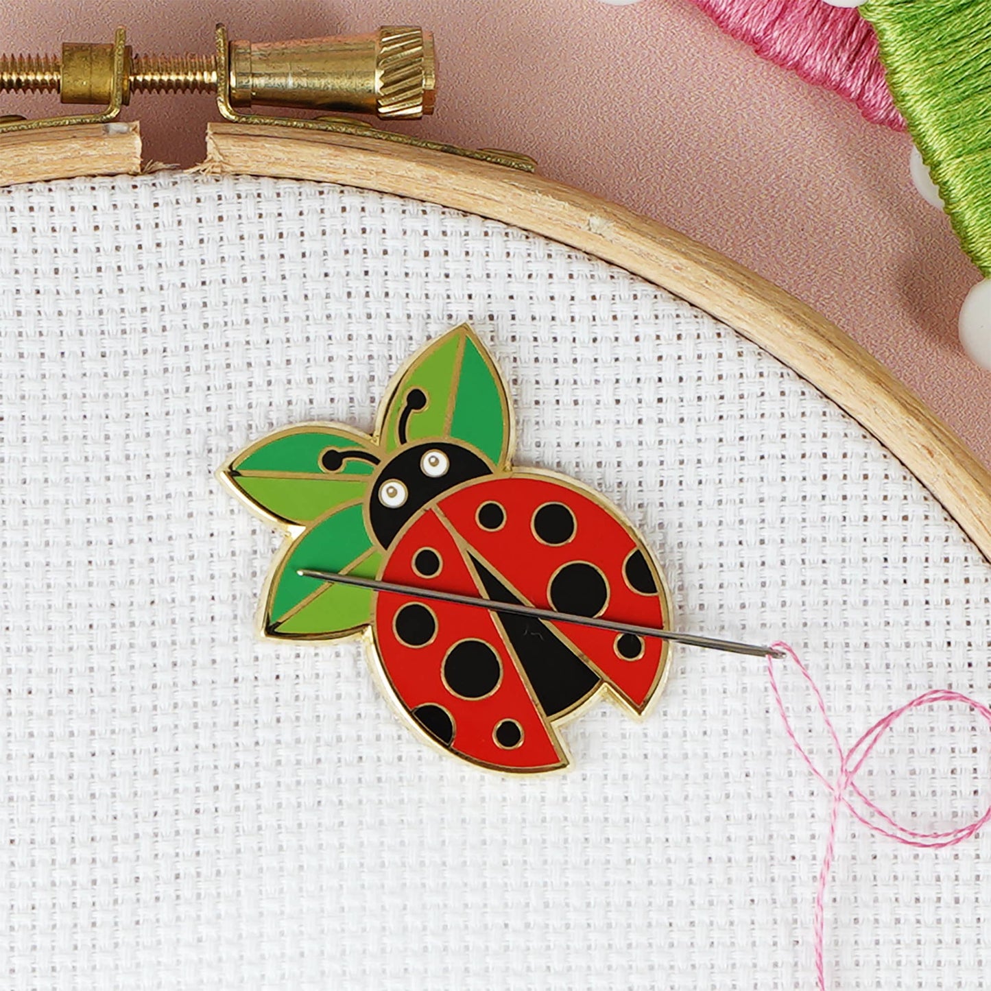 Ladybird Needle Minder