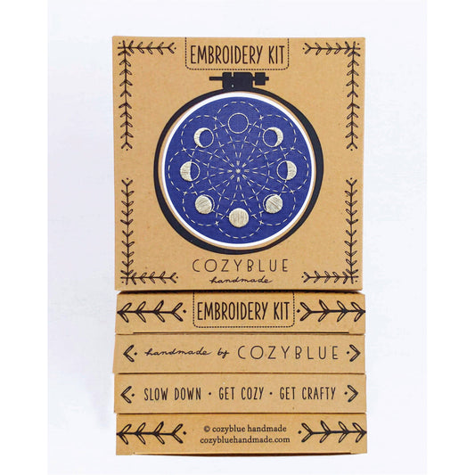 Lunar Blossom Embroidery Kit