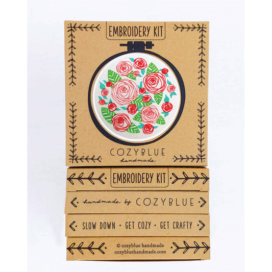 Coming Up Roses Embroidery Kit