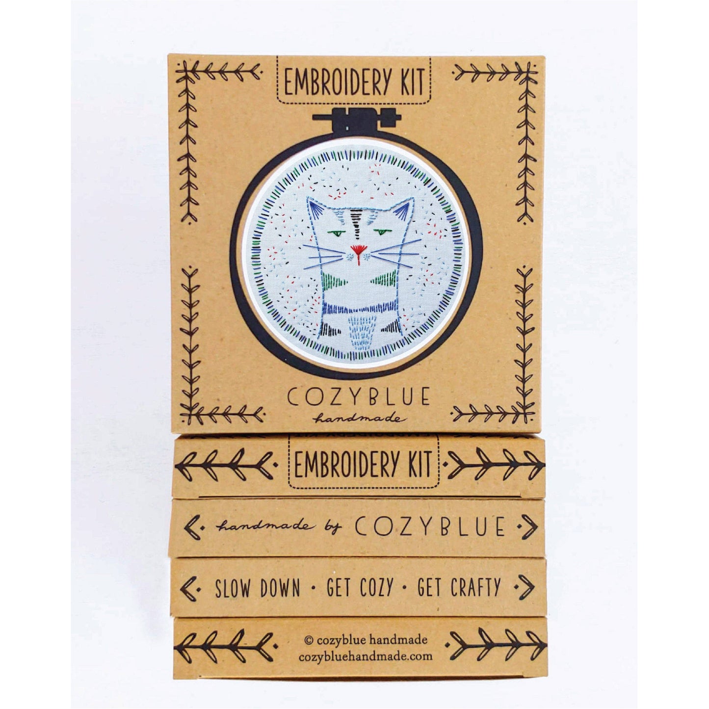 Nigel Nine Lives Embroidery Kit