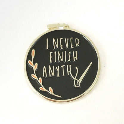 I Never Finish Anything Needle Minder