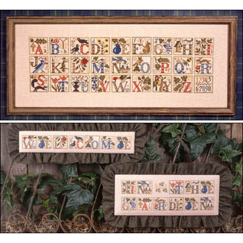 Garden Alphabet Pattern