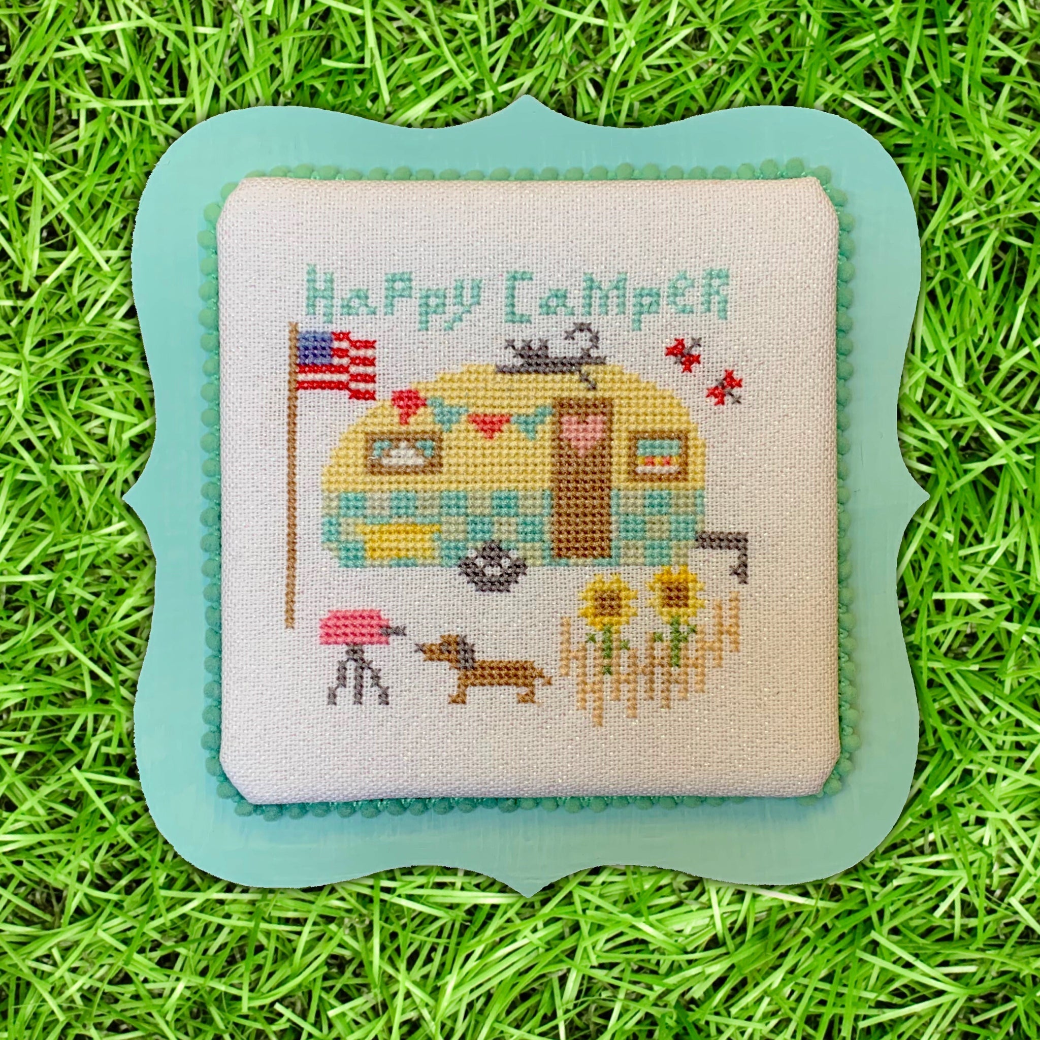 Camper Cuties - Happy Camper Pattern – Colour and Cotton