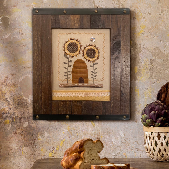 Sunflower Bee Pattern